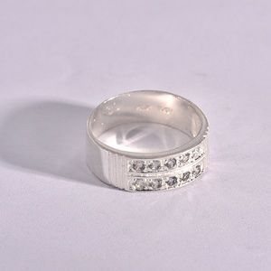 Zirconium Sterling Ring
